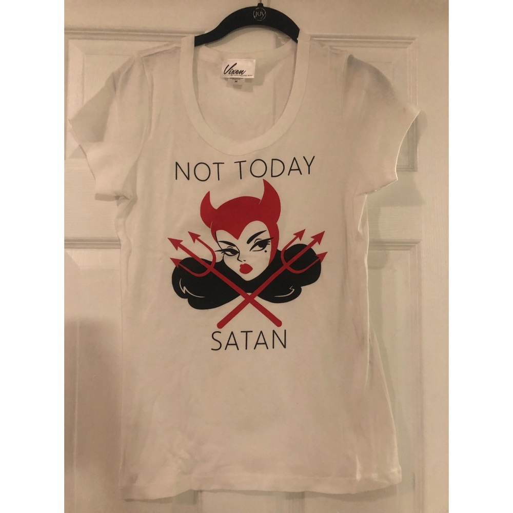 Not Today Satan tee!